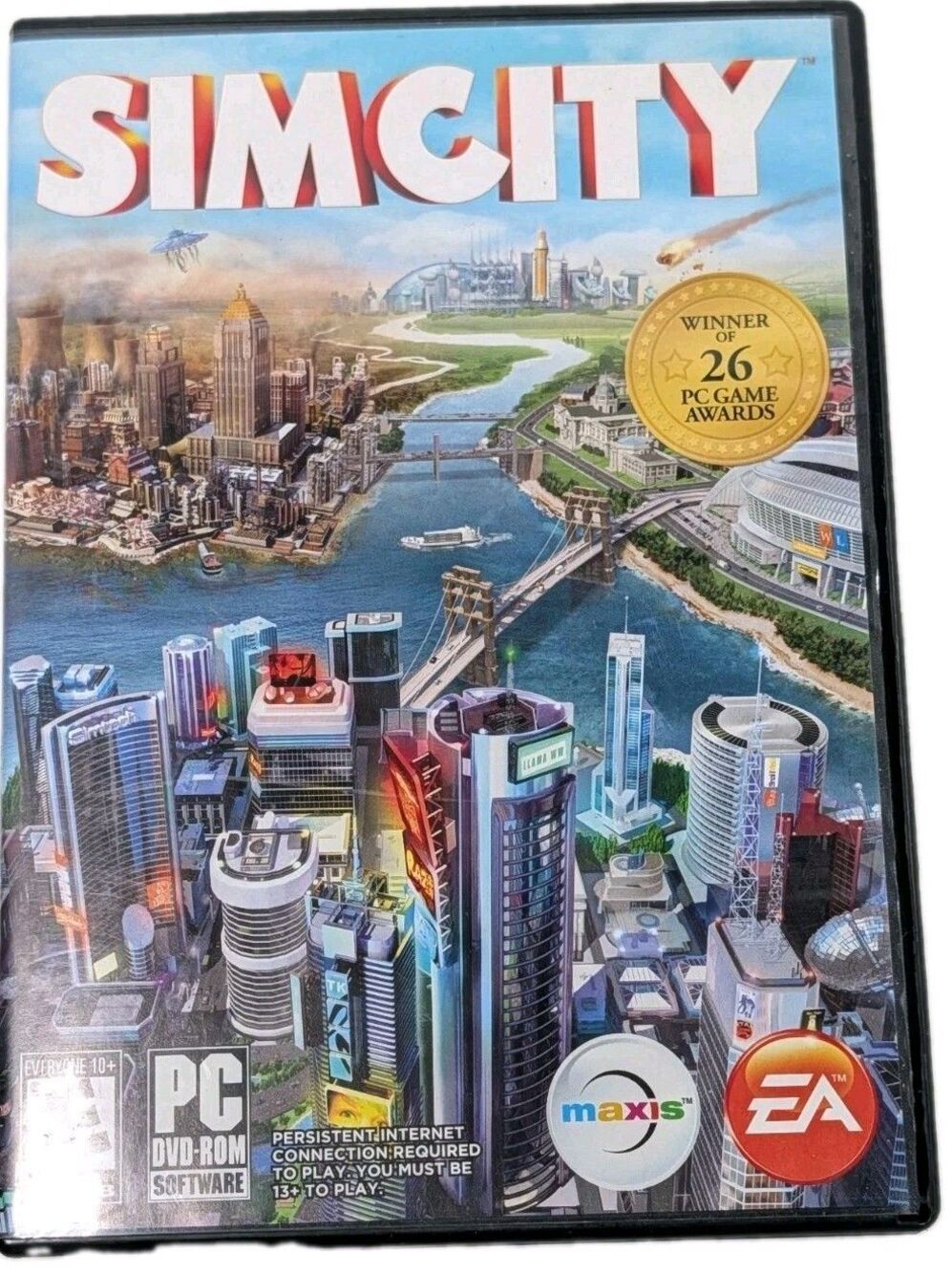Sim City 2013 PC Game DVD-ROM Product Key Included Tested Working
